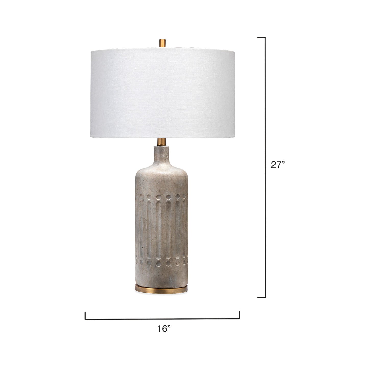 Annex Table Lamp - line drawing.