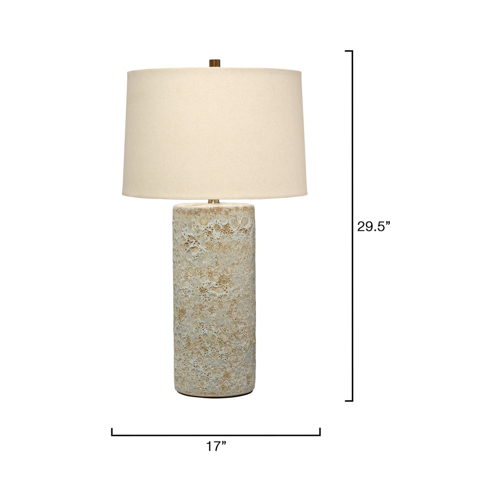 Lava Table Lamp - line drawing.