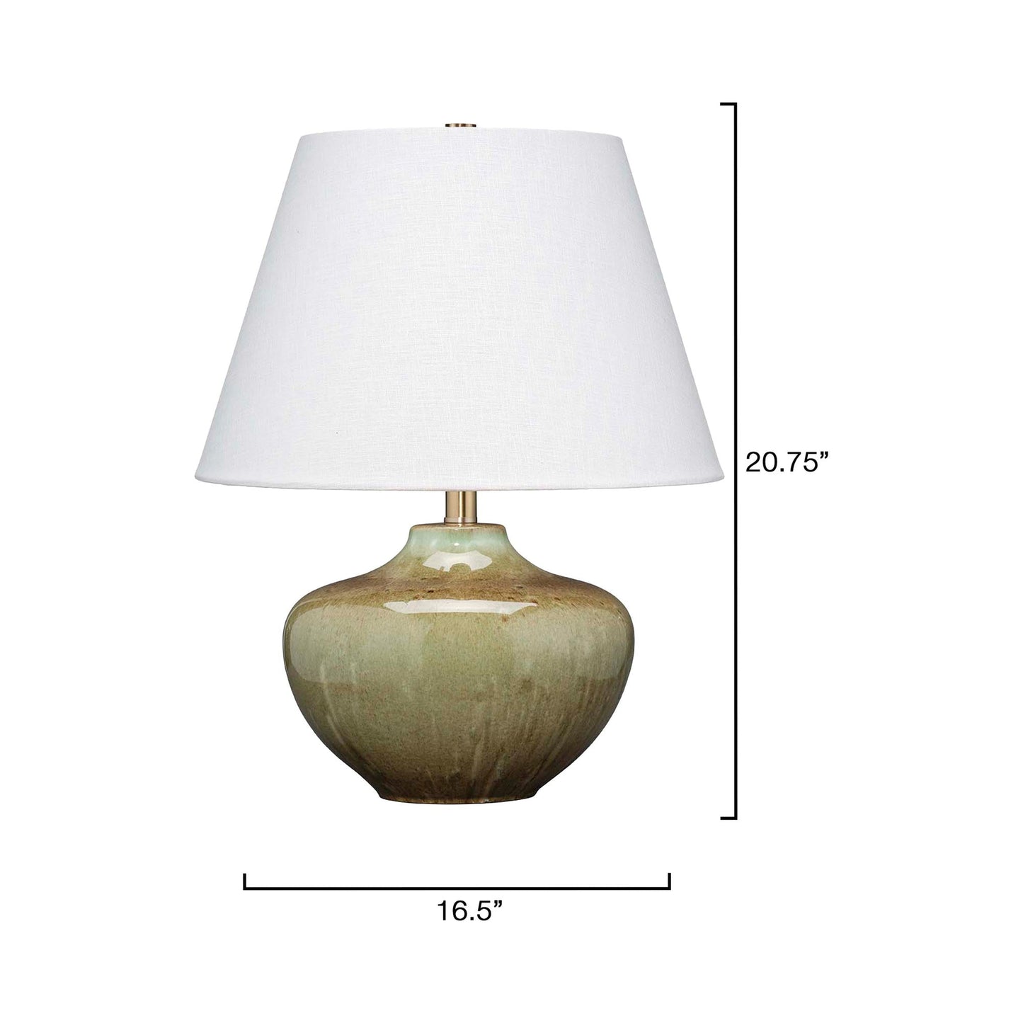 Monroe Table Lamp - line drawing.