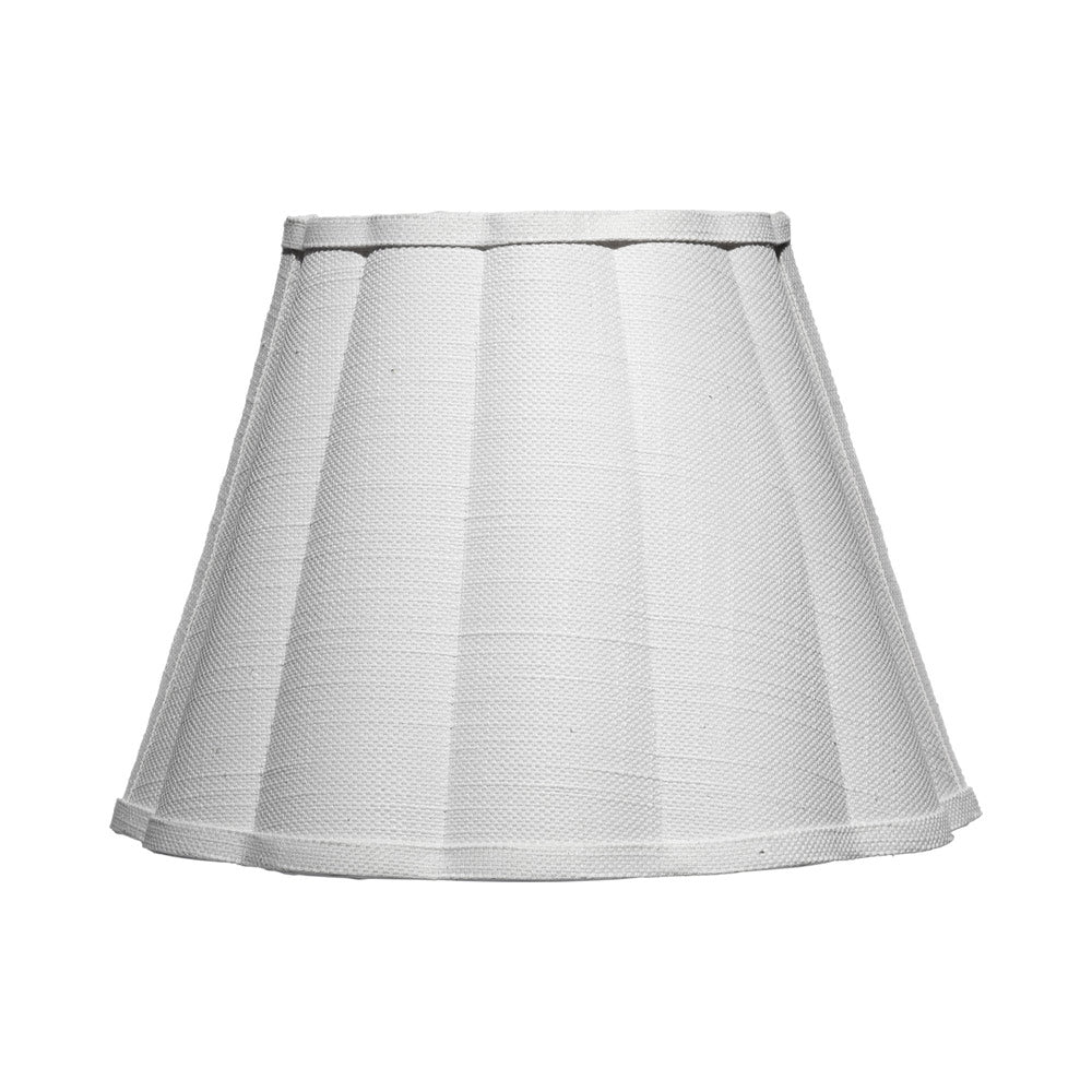 Scalloped Wall Light in White.