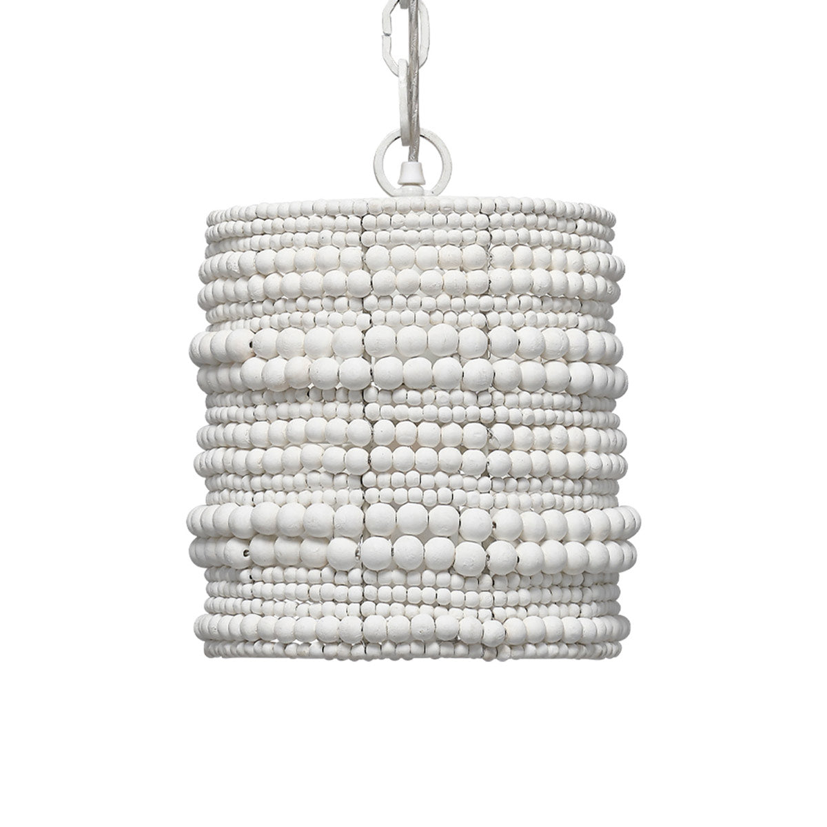 Strand Pendant Light in White.
