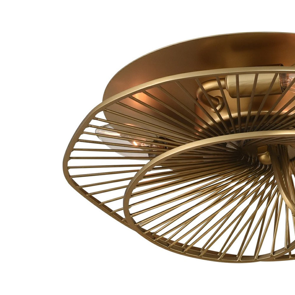 Aurora Flush Mount Ceiling Light in Detail.