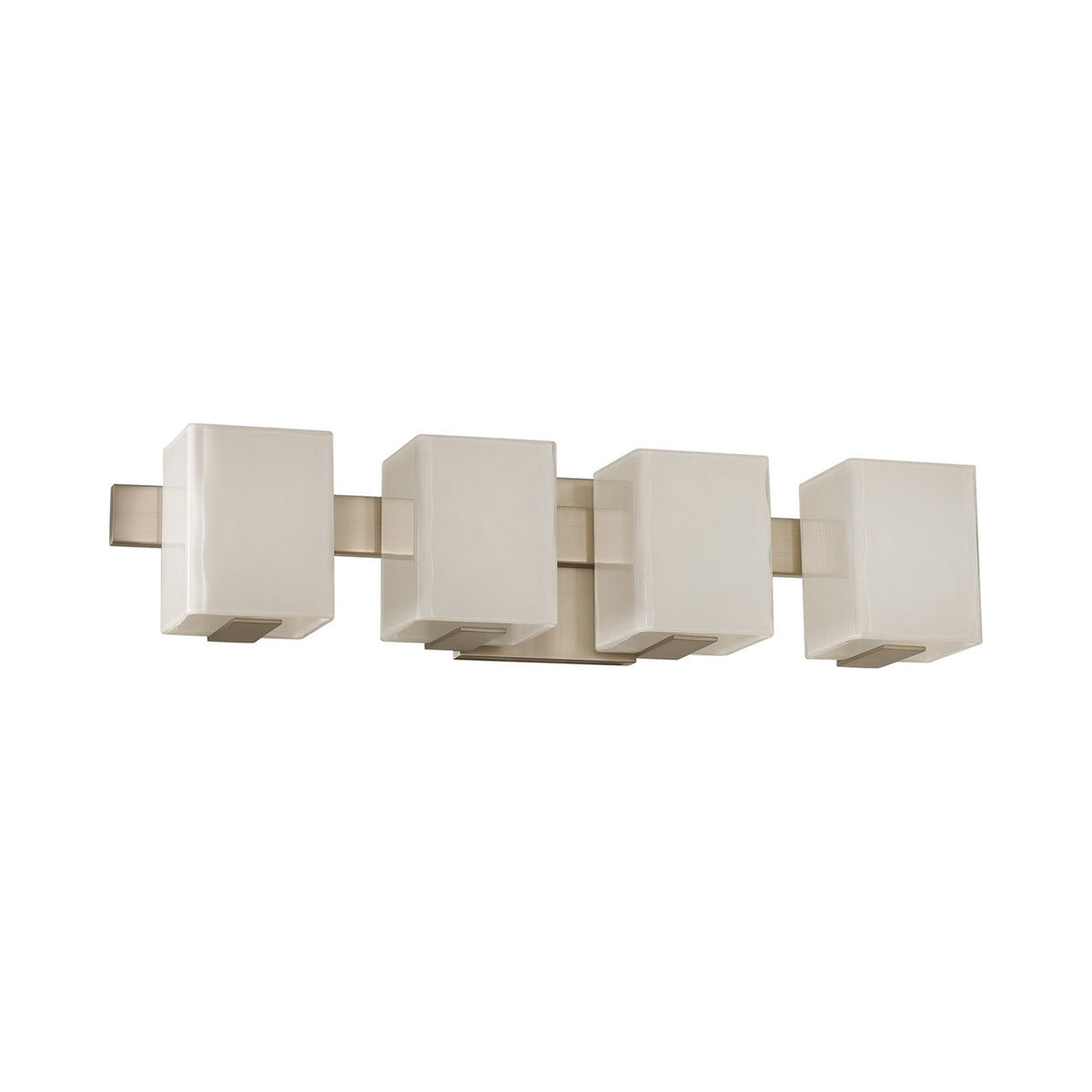 Catalina Bath Vanity Light in Satin Nickel (4-Light).