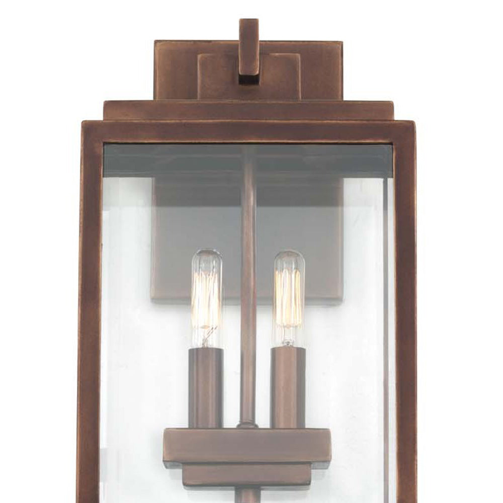 Chester Outdoor Wall Light in Detail.