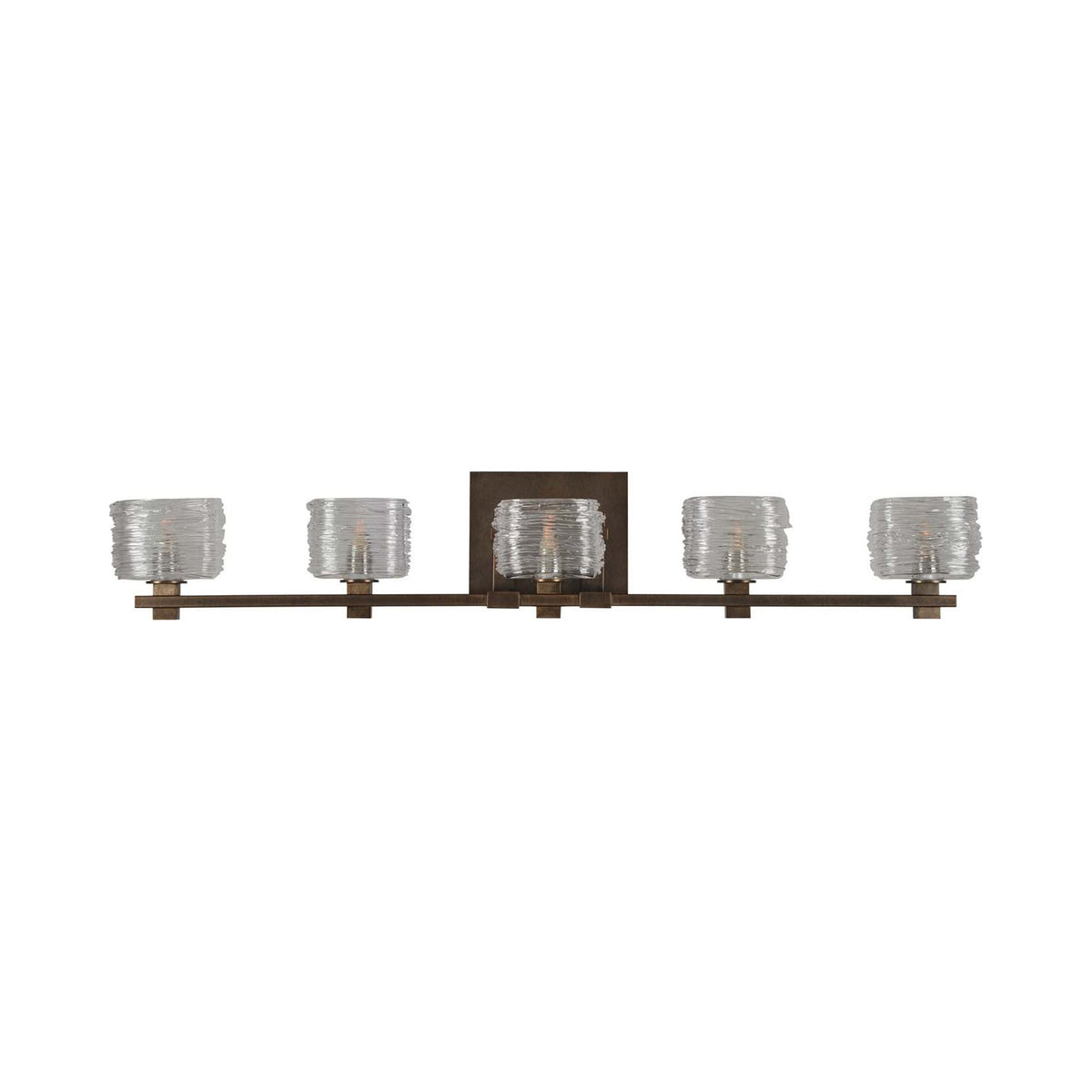 Clearwater Bath Vanity Light in Vintage Bronze (5-Light).