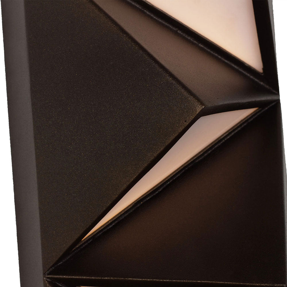 Delta Outdoor LED Wall Light in Detail.