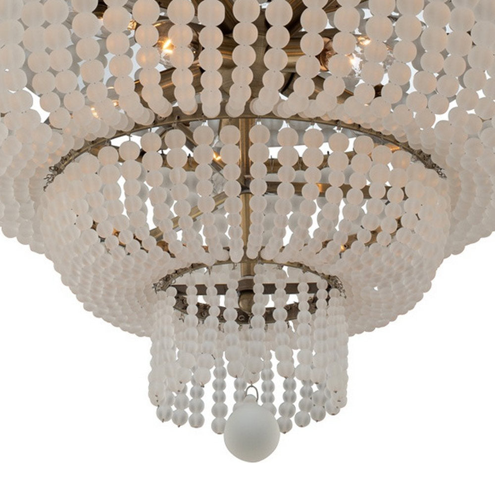 Esperanza Flush Mount Ceiling Light in Detail.