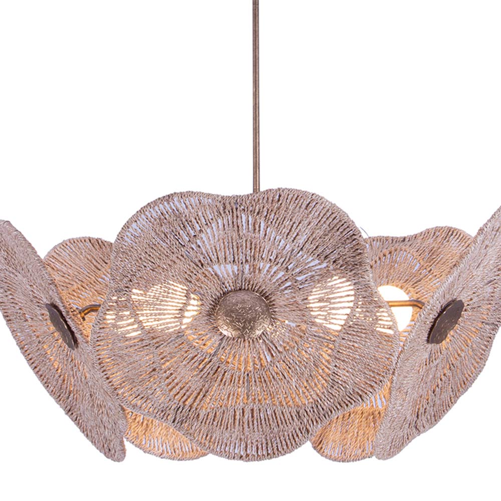 Poppy Chandelier in Detail.