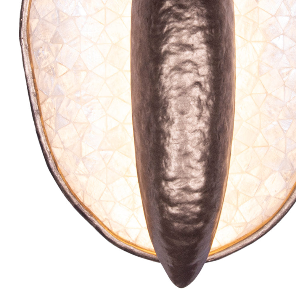 Spat Single LED Wall Light in Detail.
