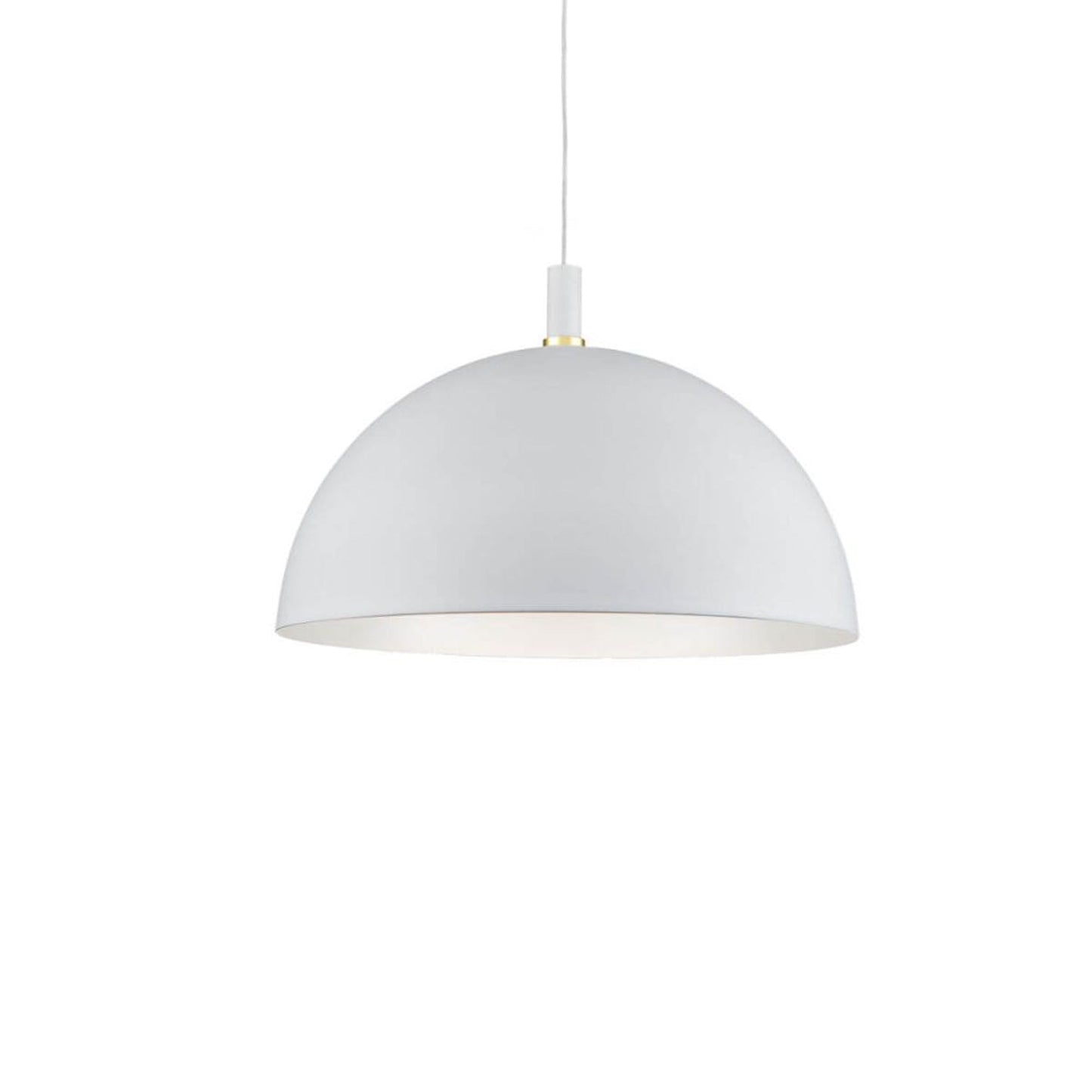 Archibald Pendant Light in White/Gold (Large).