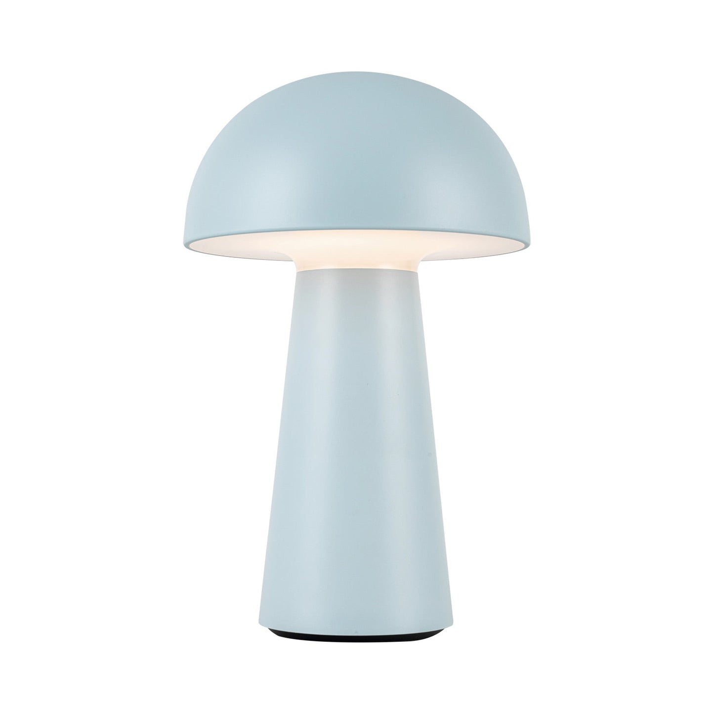 Asher LED Table Lamp in Sky Blue.