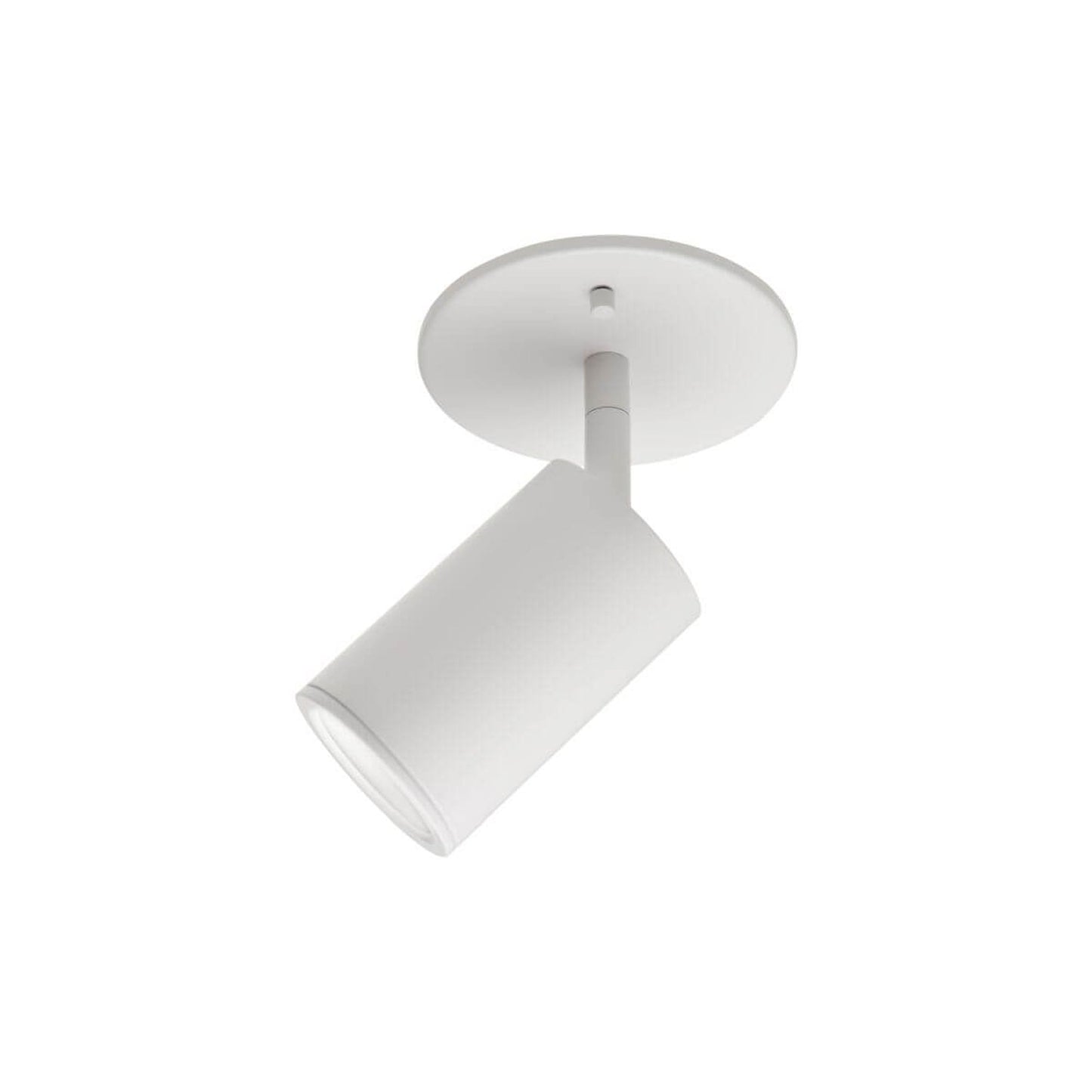 Barclay Semi Flush Mount Ceiling Light in White.