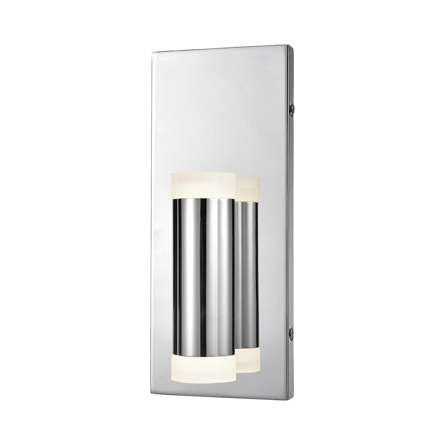 Brazen LED Wall Light in Chrome.