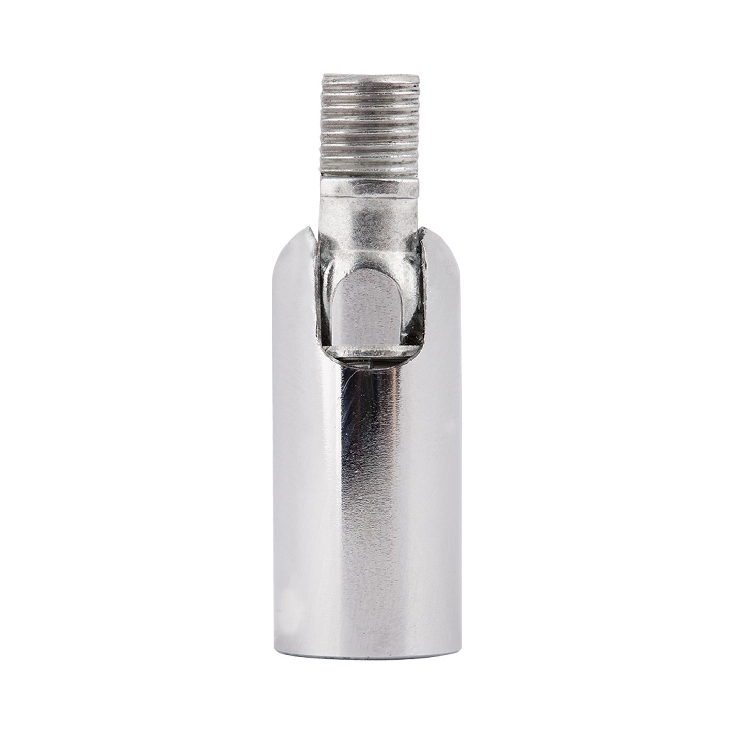 Ceiling Light Adapter in Chrome (Straight).