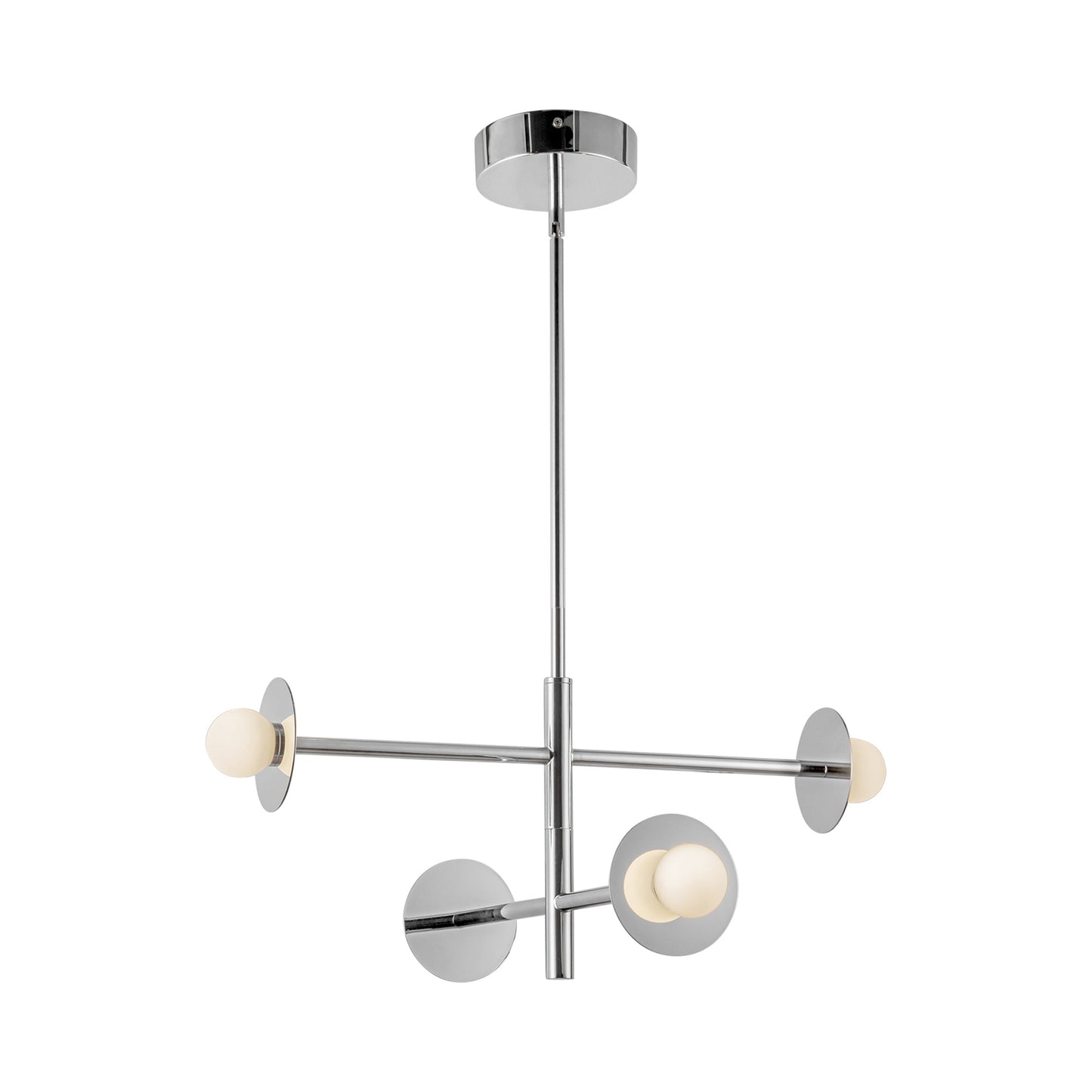Elixir LED Chandelier in Chrome.