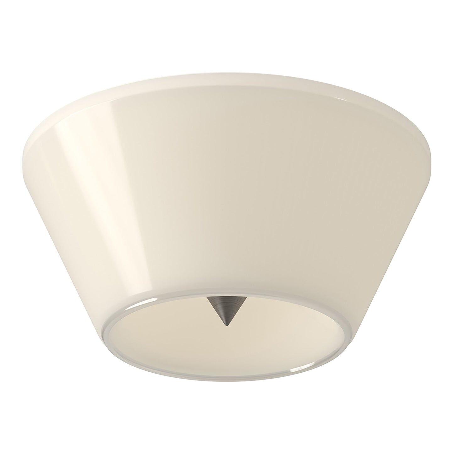 Holt LED Flush Mount Ceiling Light in Brushed Nickel (Large).
