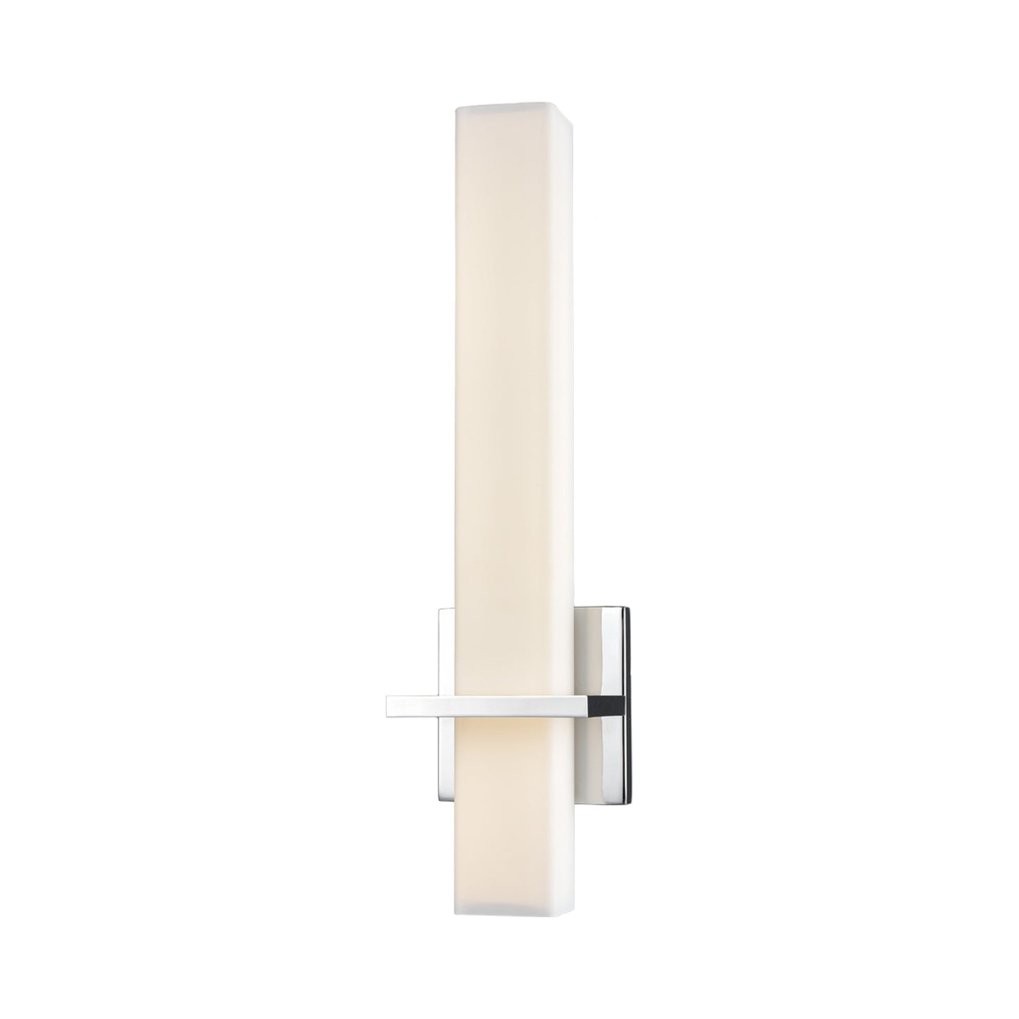 Nepal LED Wall Light in Chrome.