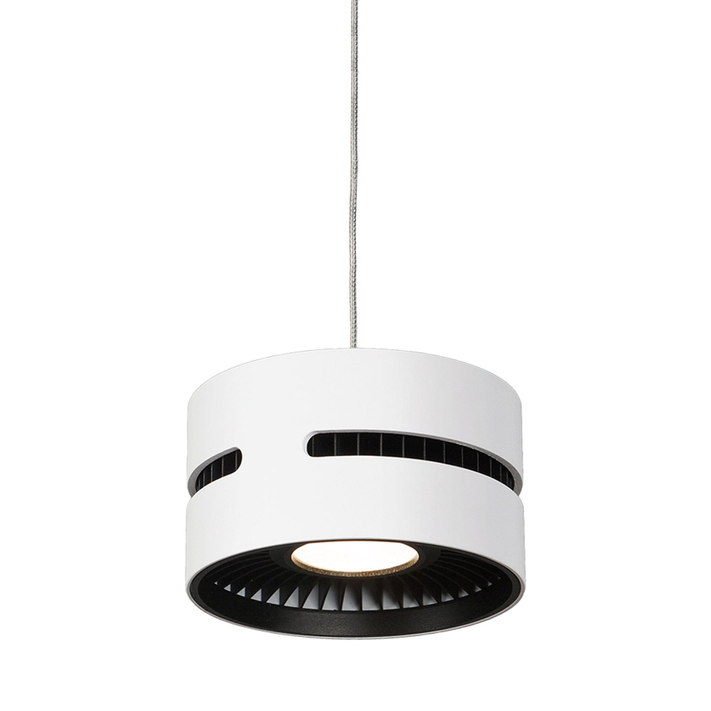 Oxford LED Pendant Light in White.