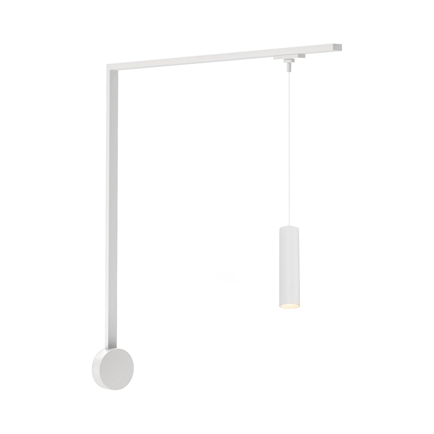Remuda Trilo Track LED Wall Light in White.