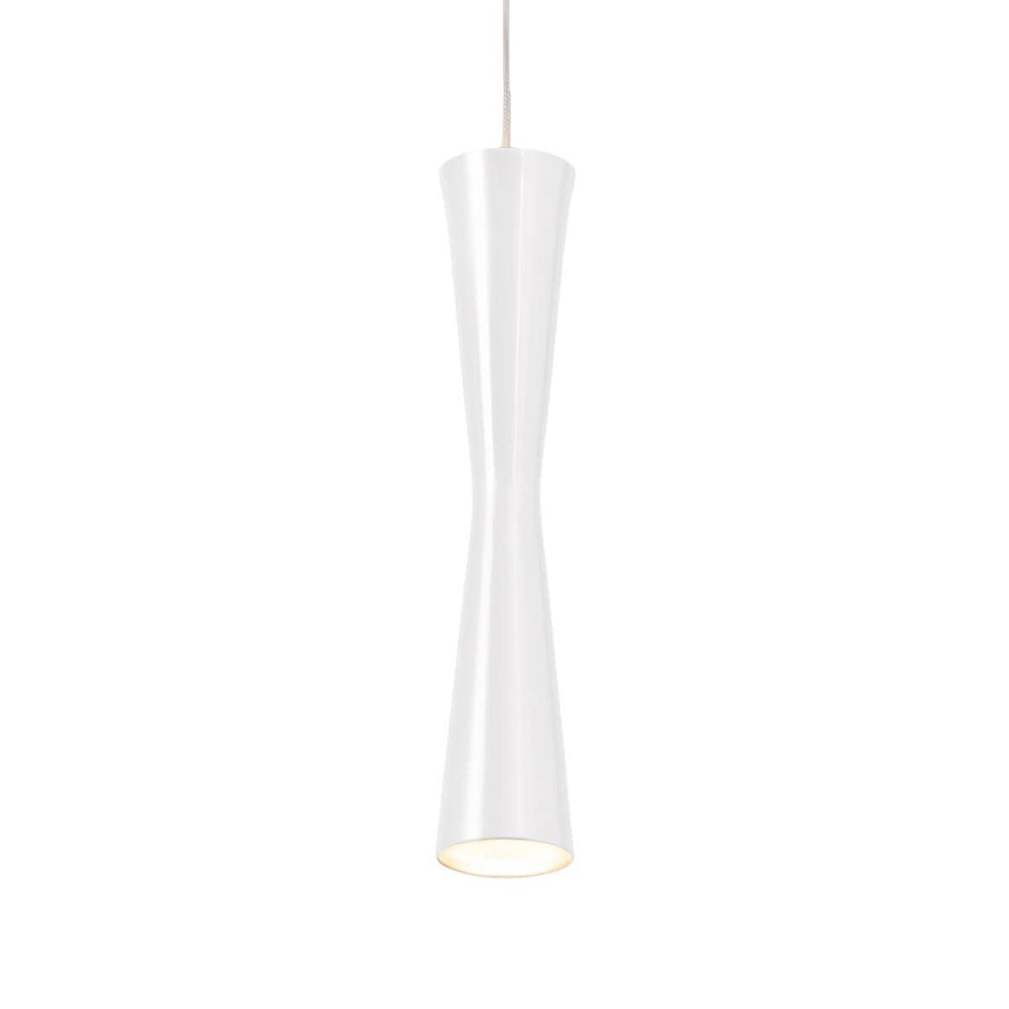 Robson LED Pendant Light in White.