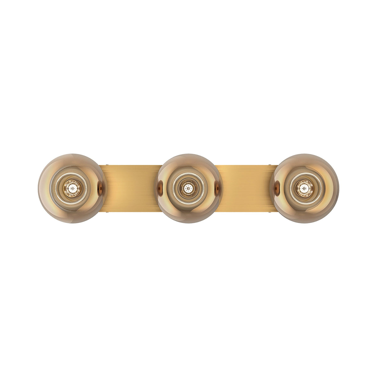 Samar Bath Vanity Light in Brushed Gold/Copper.