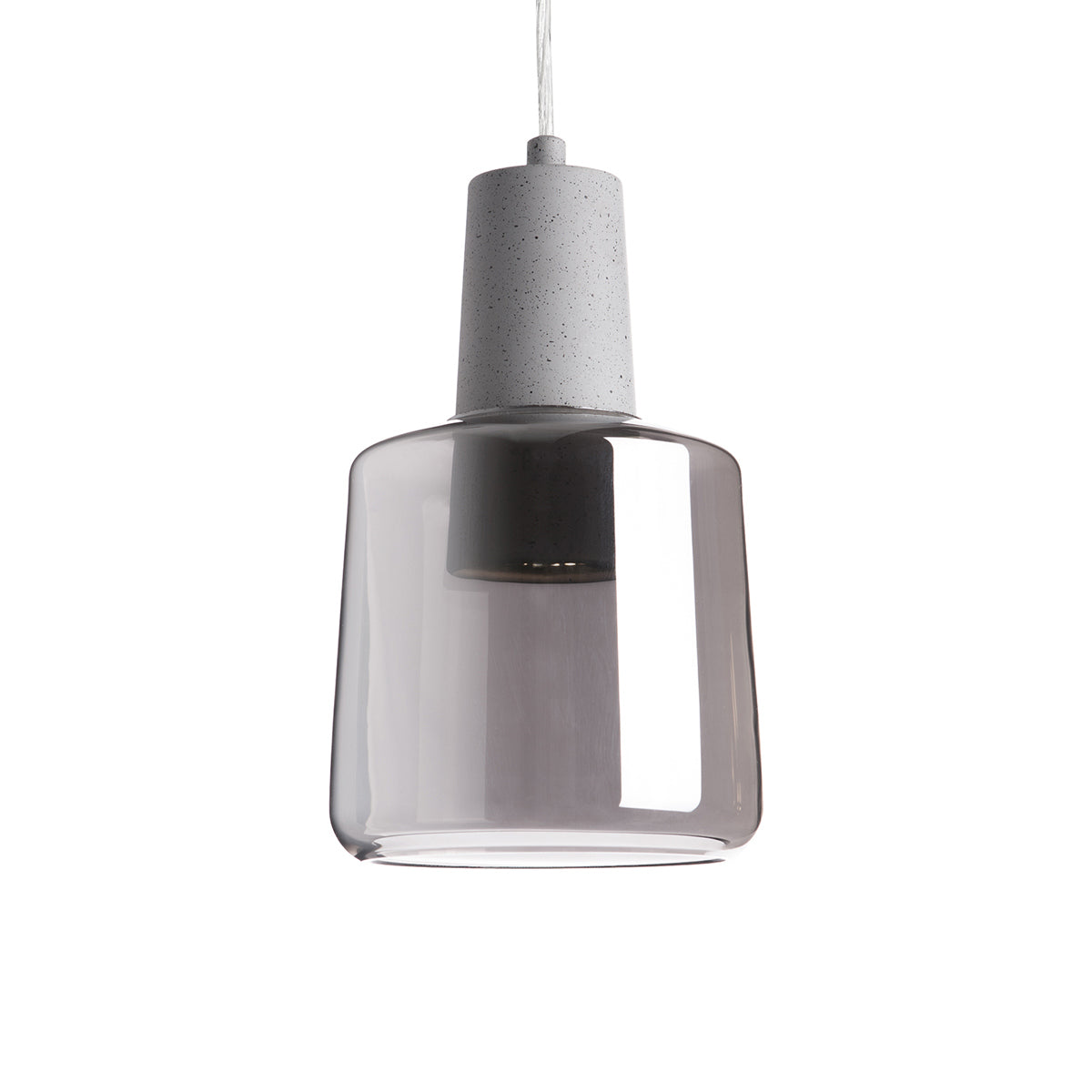 Samson LED Pendant Light in Smoked.
