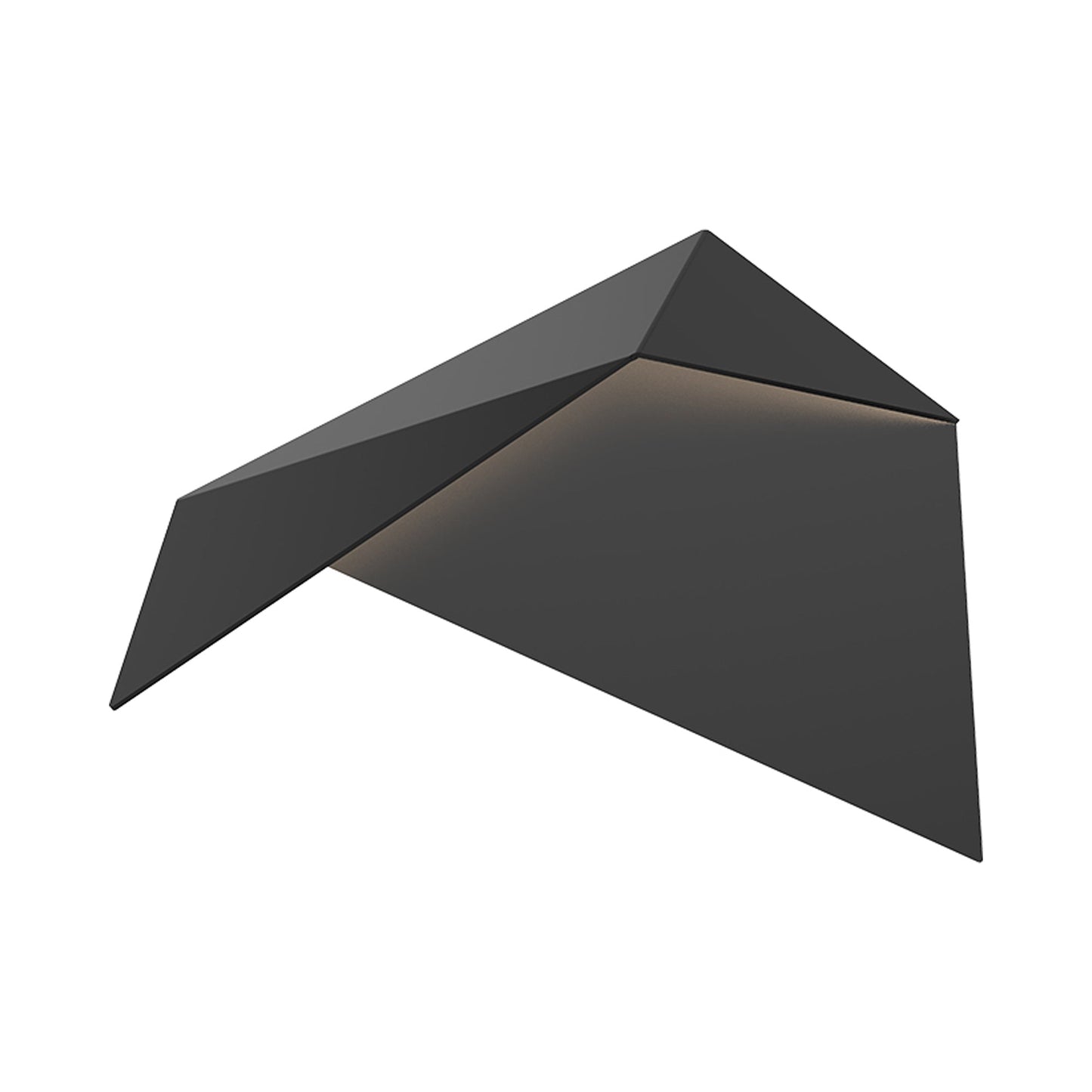 Taro LED Wall Light in Black.