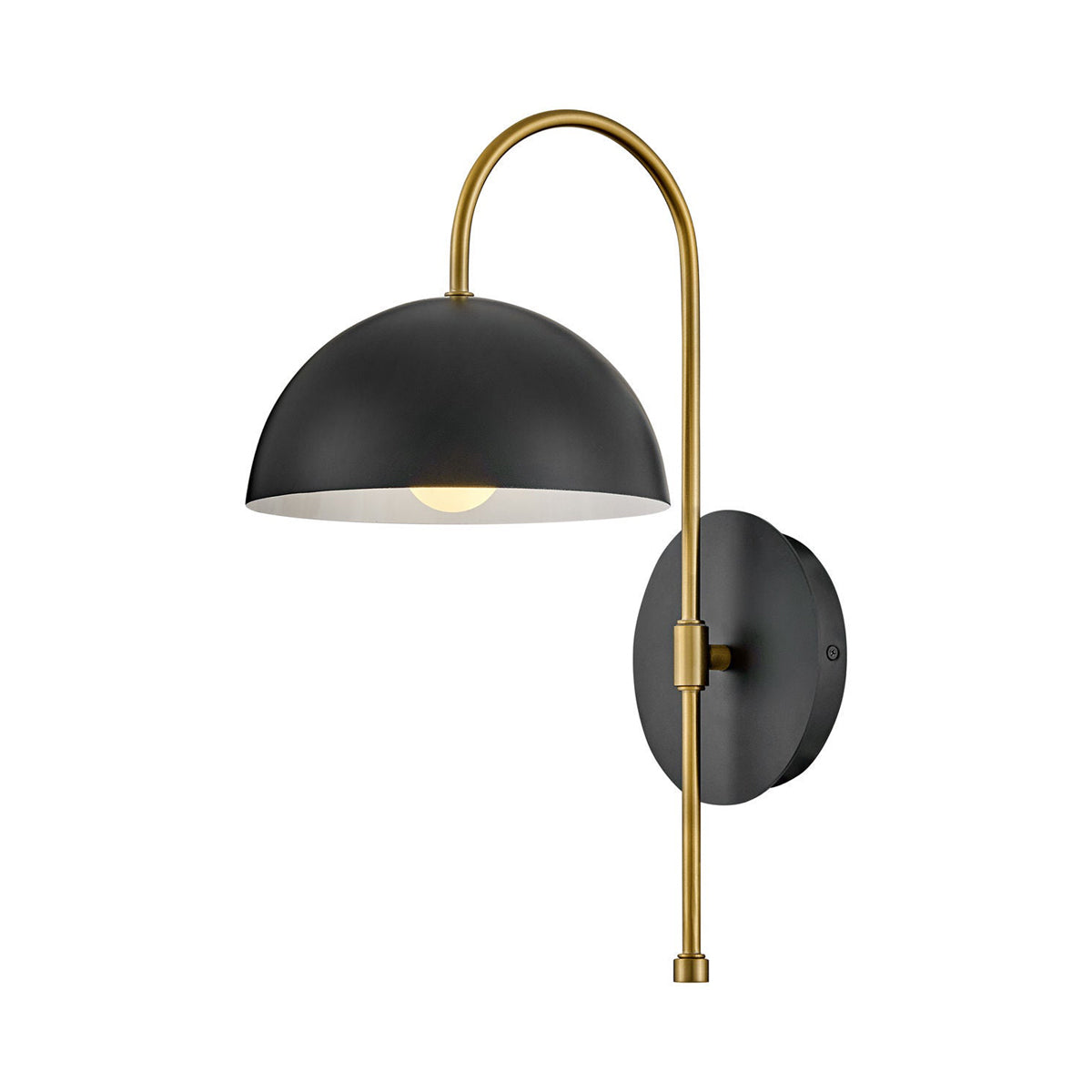 Lou Wall Light in Black.