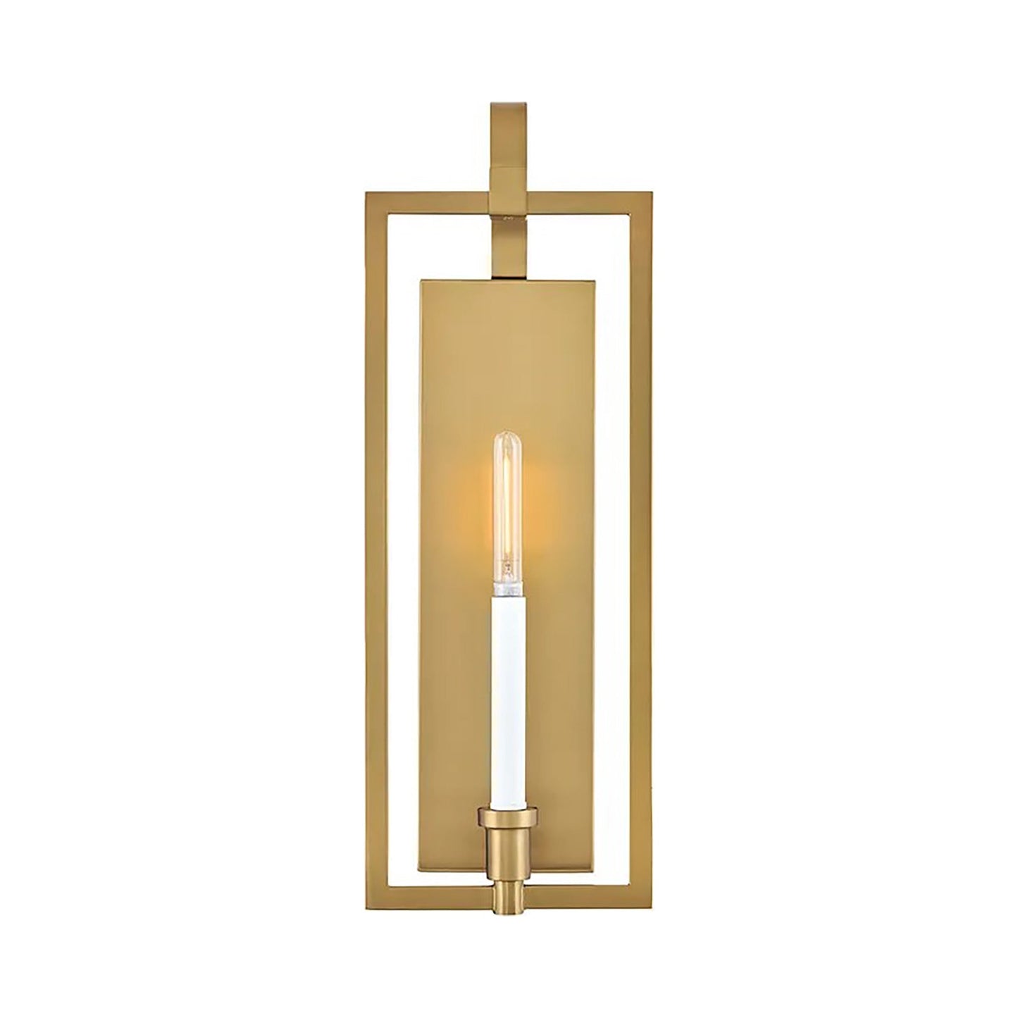 Stassi Wall Light in Lacquered Brass.