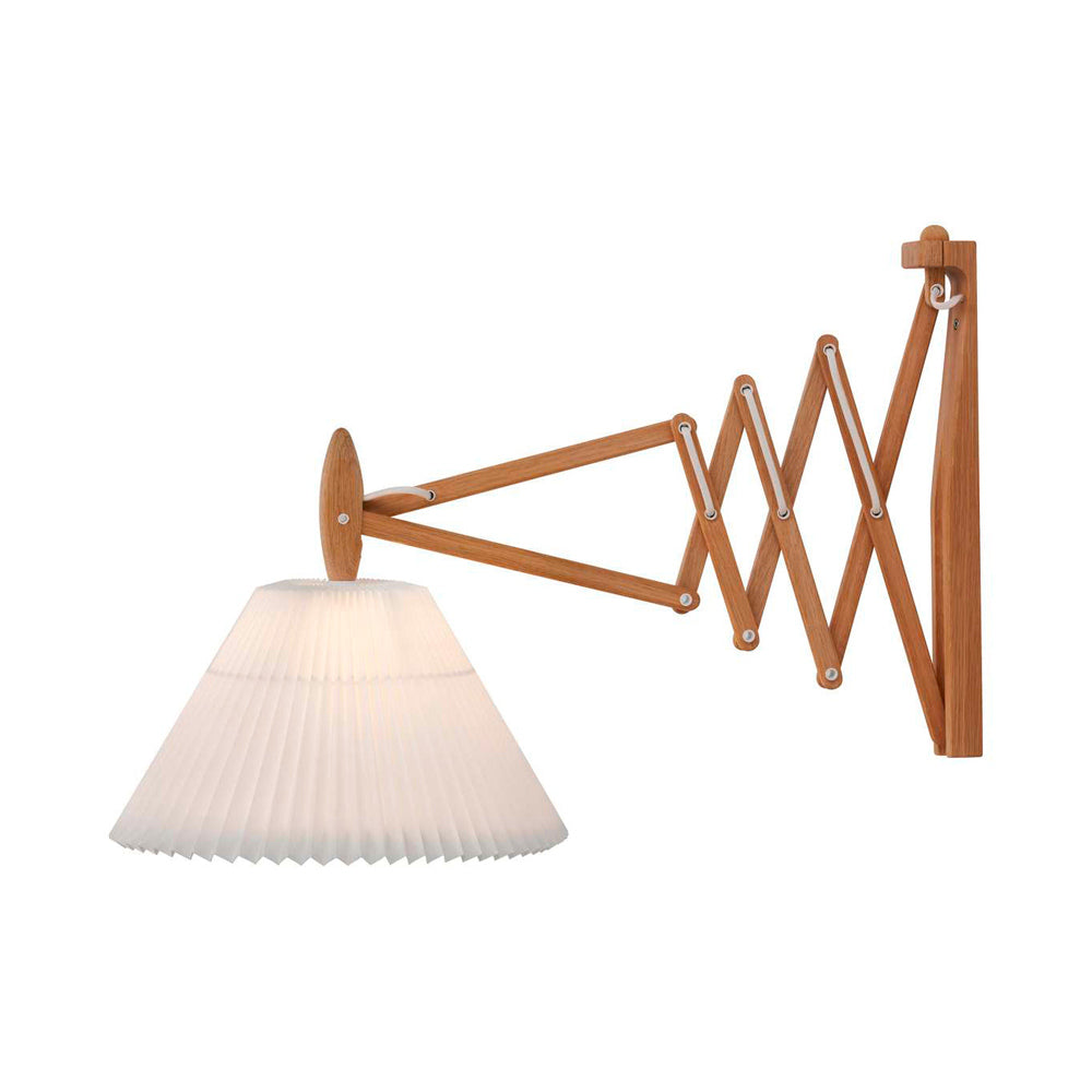 Sax 233 Wall Light in Smoked Oak (Standard Foil).