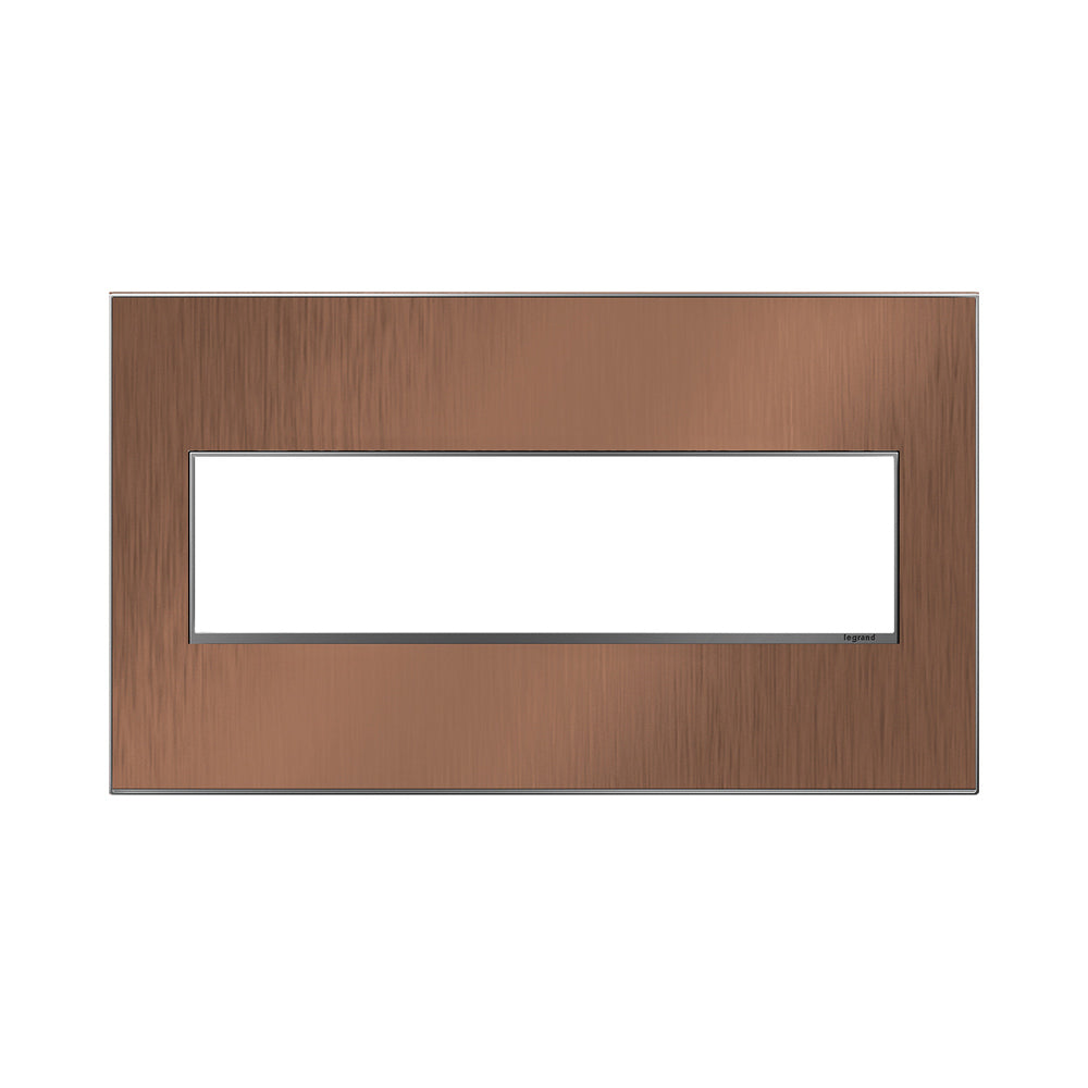 Adorne Screwless Wall Plate (4-Gang).