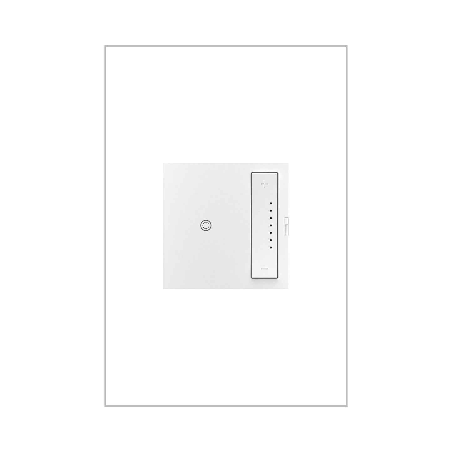 Adorne Smart Tru-Universal Dimmer in White.