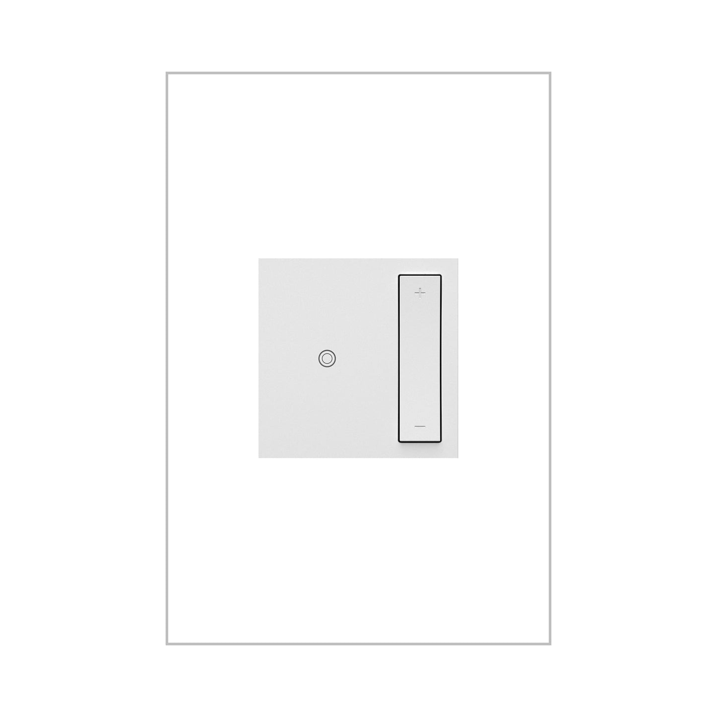 Adorne Wireless Smart Dimmer in White.