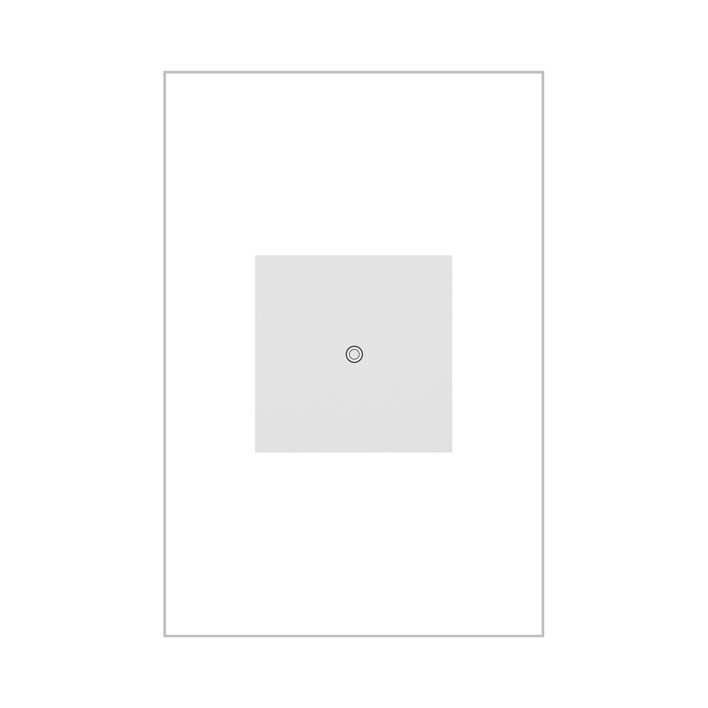 Adorne Wireless Smart Switch in White.