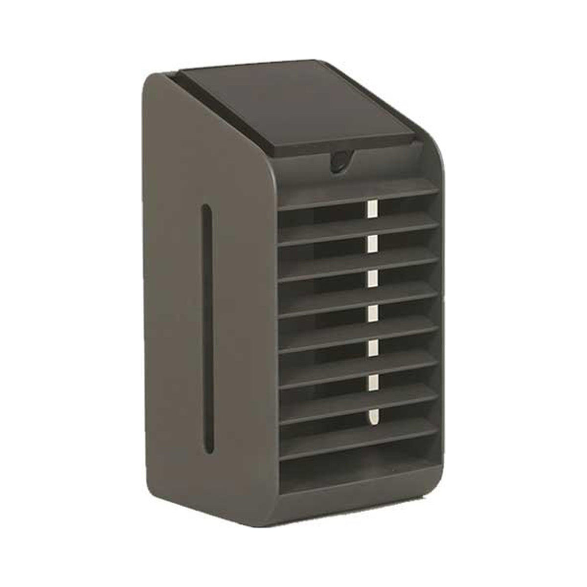 Storm Outdoor Solar LED Wall Light in Graphite.