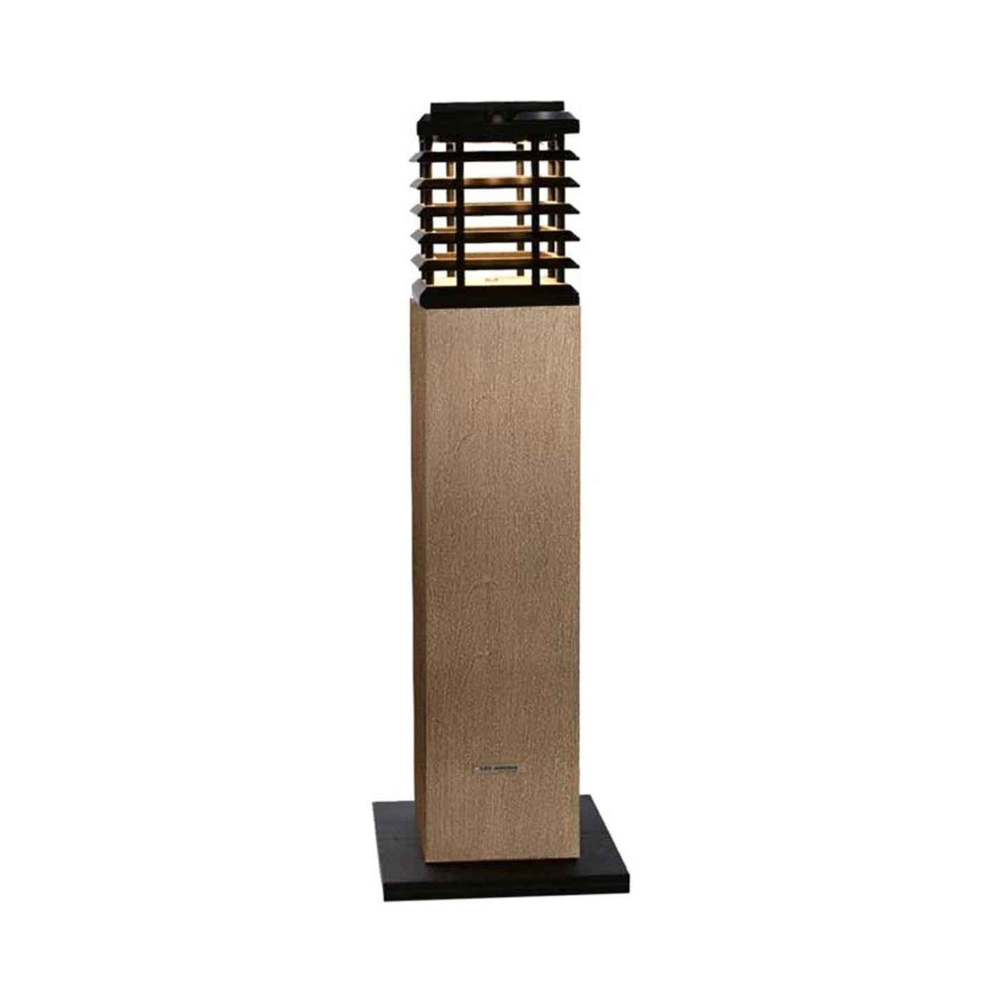 Tekura Outdoor Solar LED Pathway Light in Weathered Teak.