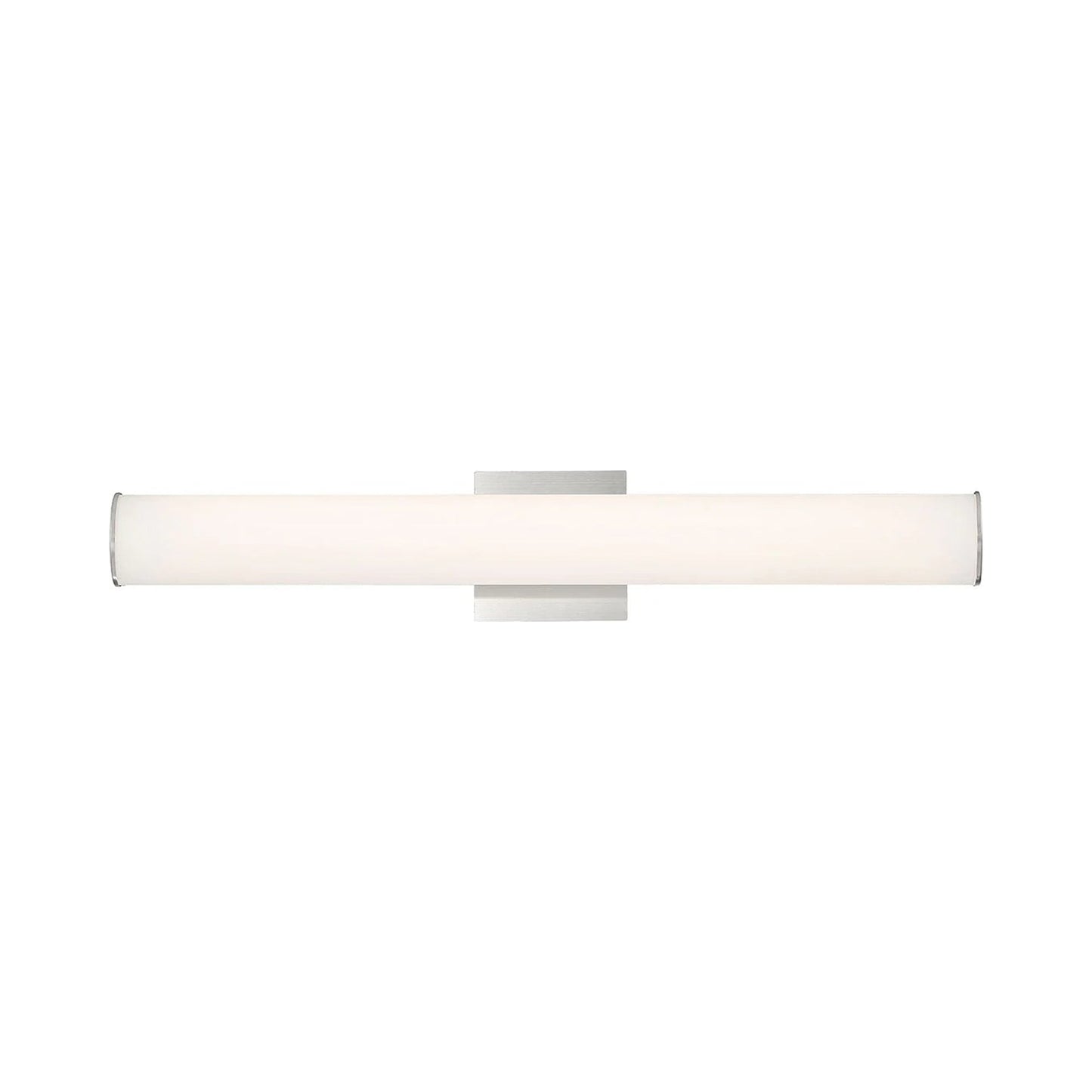 Trani LED Bath Vanity Light in Satin Nickel.