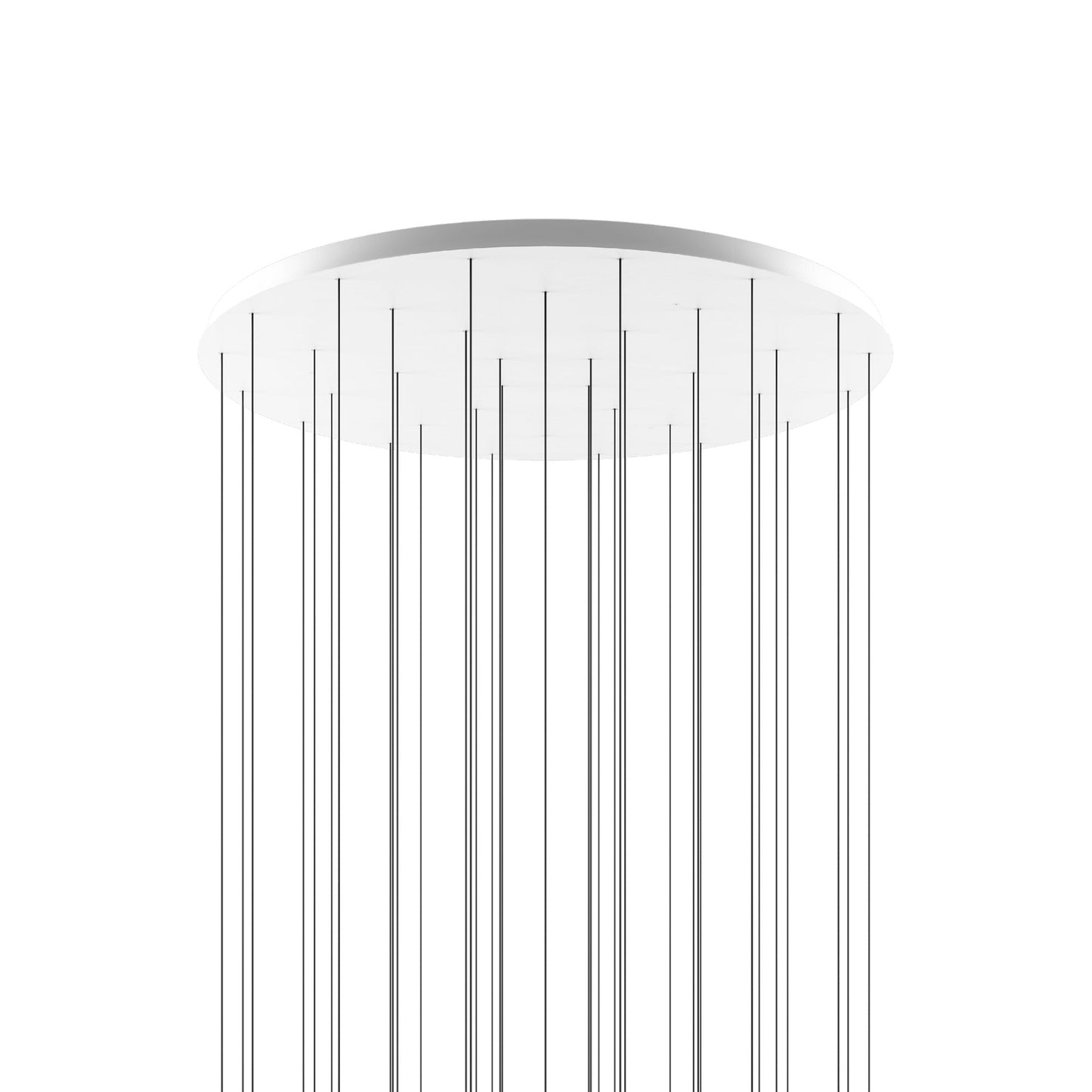 Round Canopy in Matte White (36-Light).