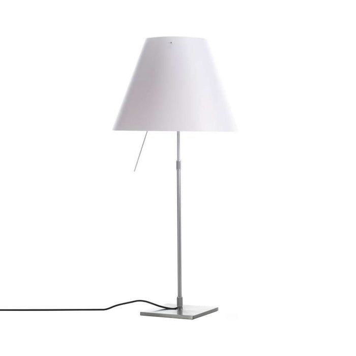 Costanza Table Lamp in Alu/White.