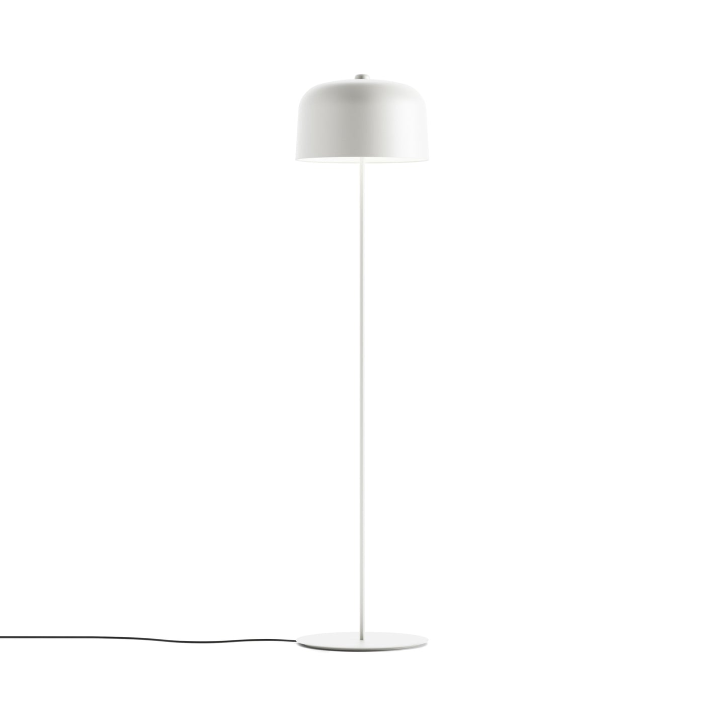 Zile Floor Lamp in Matt White.