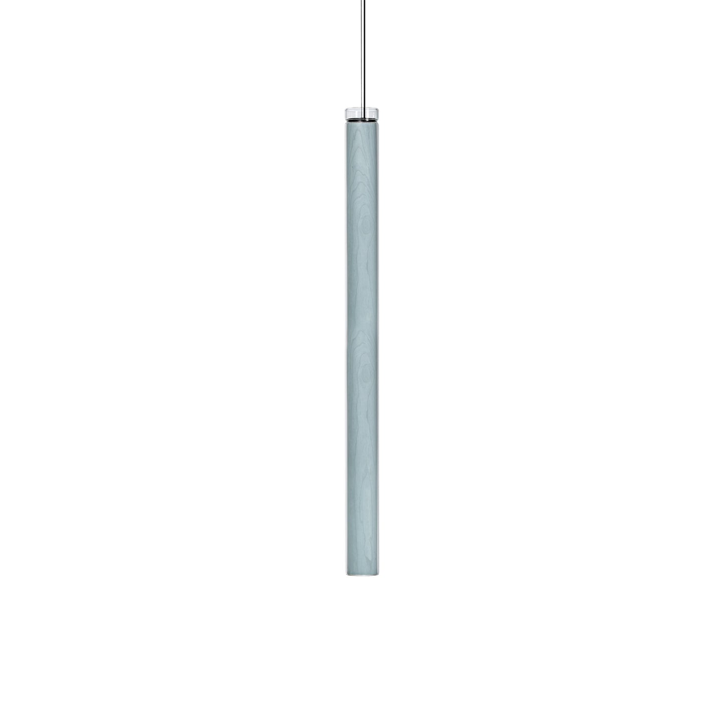 Estela LED Pendant Light in Sea Blue (Long).