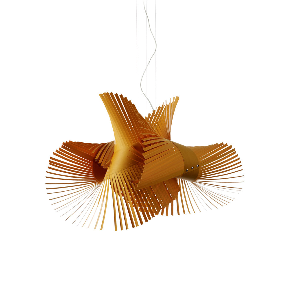 MiniMikado Pendant Light in Yellow.
