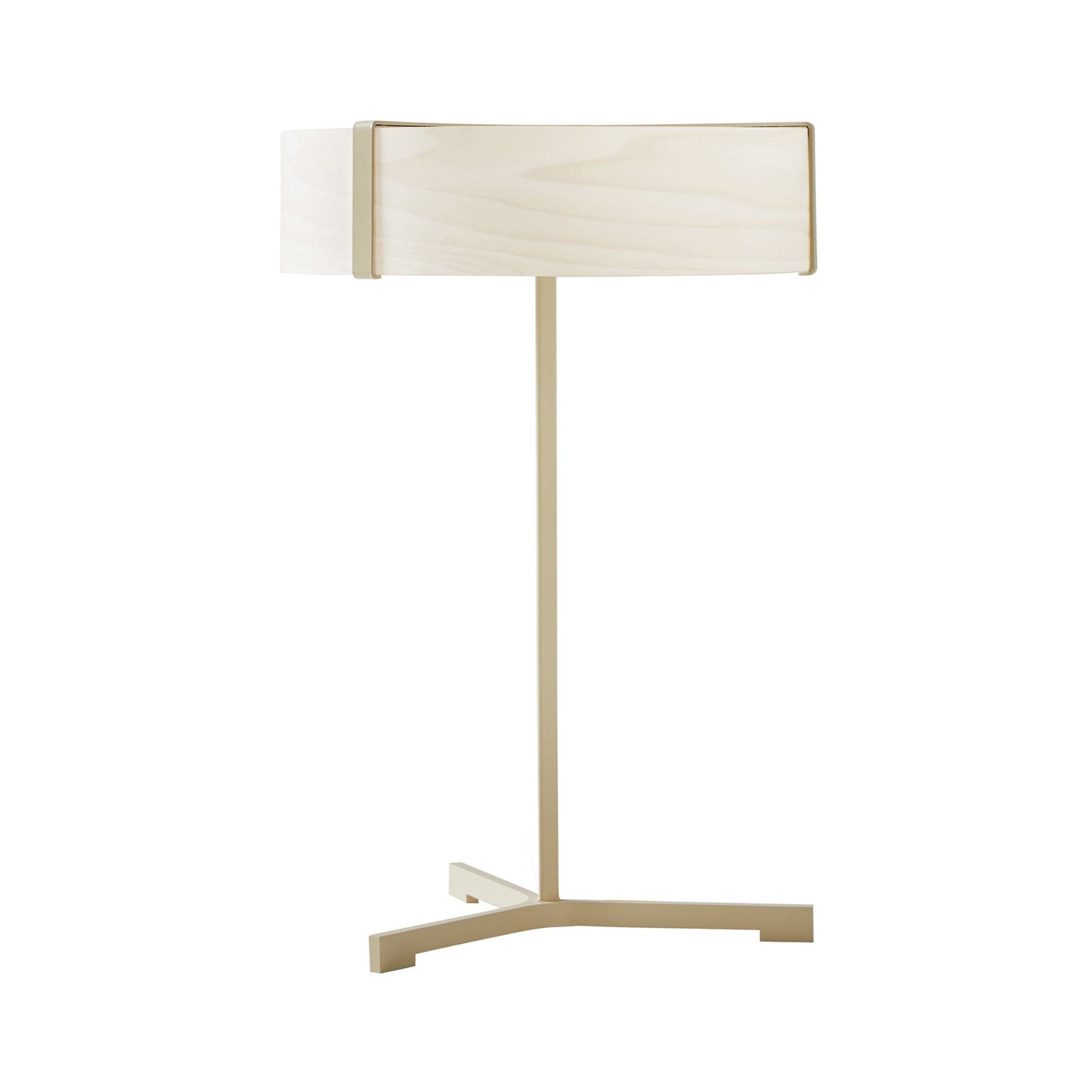 Thesis LED Table Lamp in Matte Ivory.