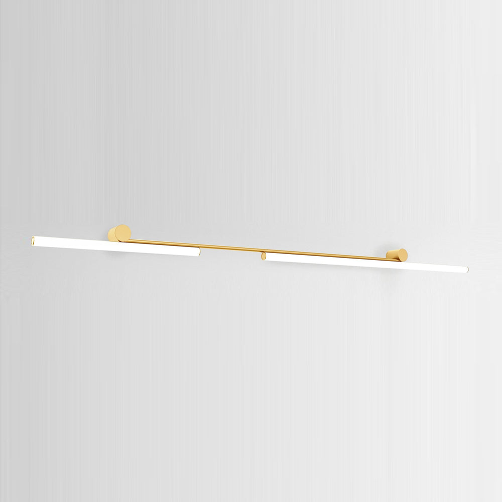 Ambrosia LED Wall Light in Matte Gold (Left and Right/82.7-Inch).