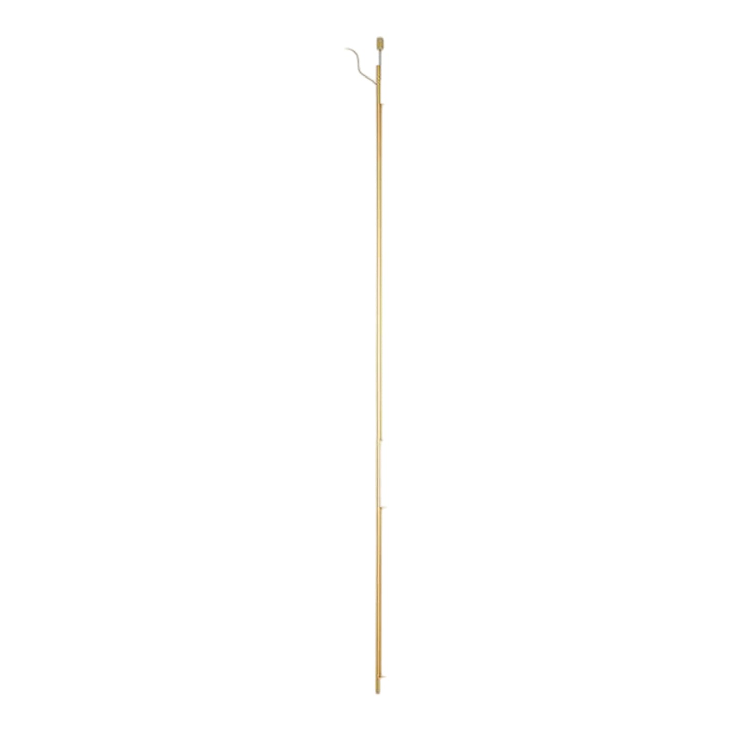 Ambrosia V LED Pendant Light in Matte Gold (88.6-Inch).