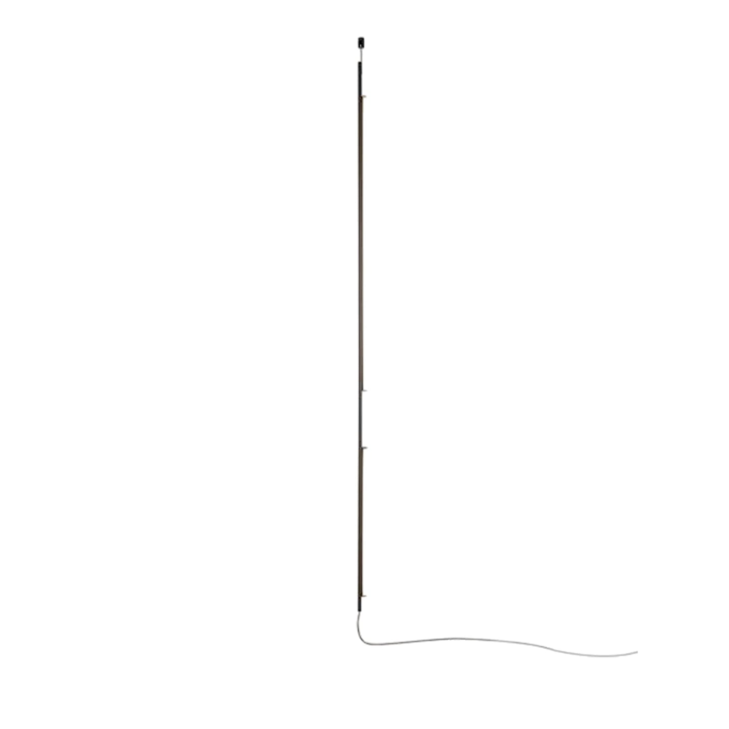 Ambrosia V LED Plug-In Pendant Light in Black (88.6-Inch).