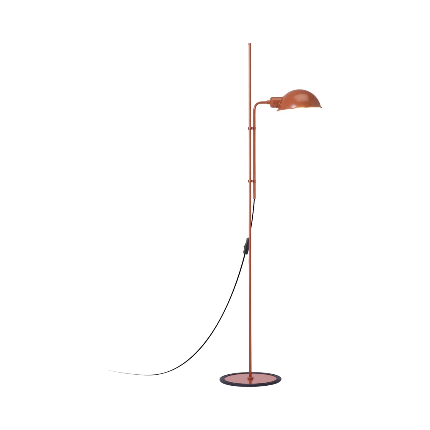 Funiculi Floor Lamp in Terracotta.