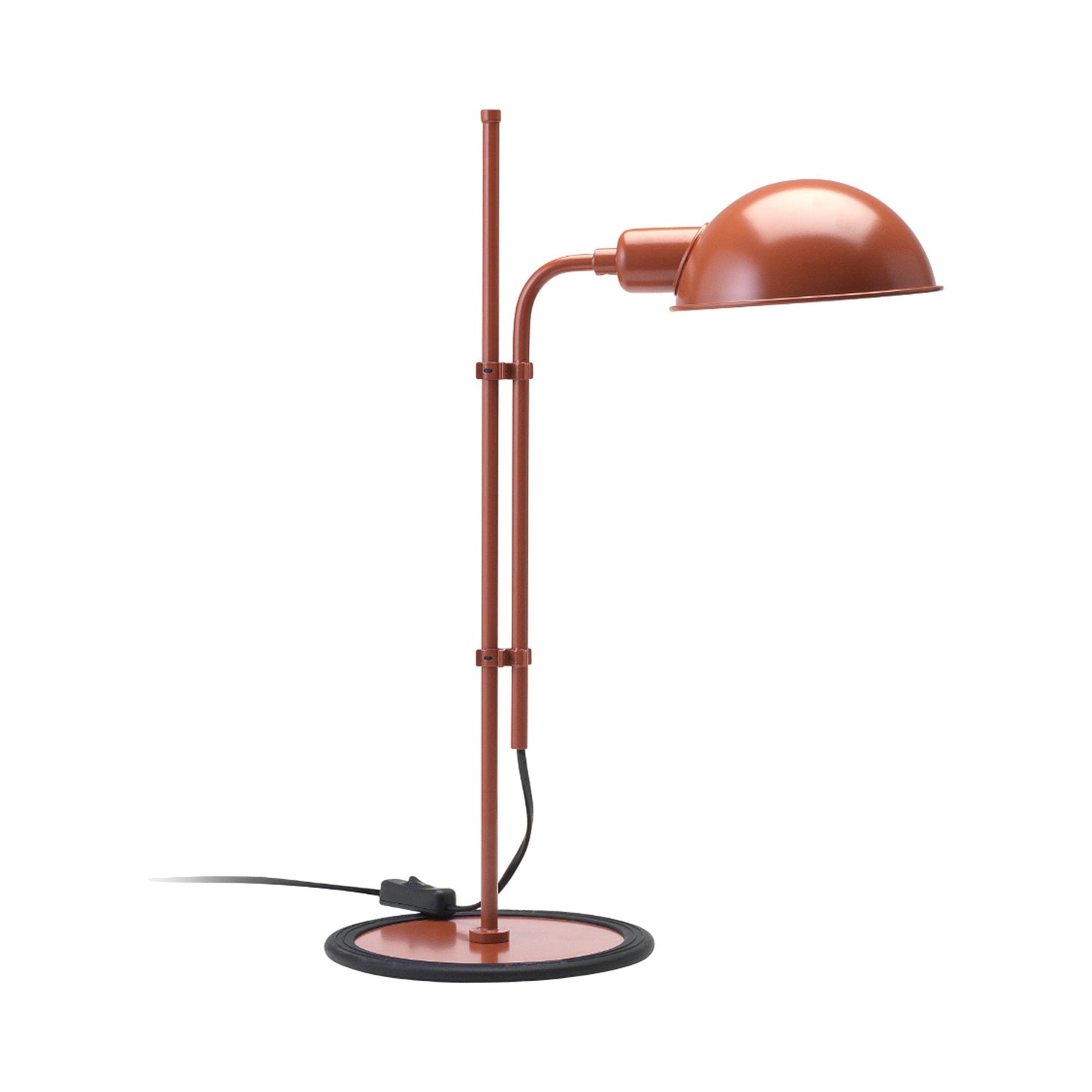 Funiculi S Table Lamp in Terracotta.