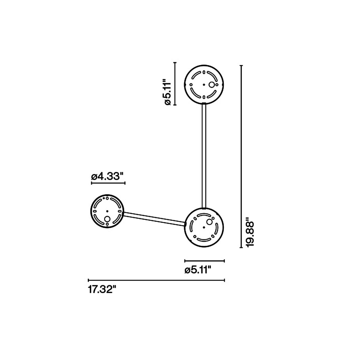 Ginger C3 Accessory - line drawing.