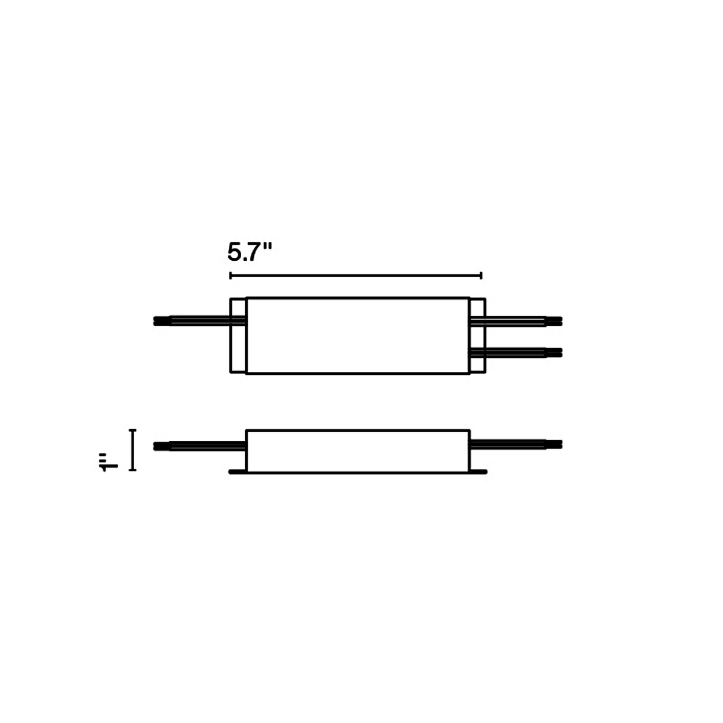 Ginger Power Supply - line drawing.